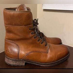 Pajar Men’s Leather Lace-up Sherpa Lined Waterproof Boots Size 43  / US 10